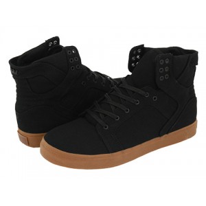 Classic Supra Skytop Shoes Black And Brown For Men