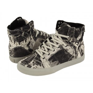 Classic Supra Skytop Shoes Camouflage Black For Men