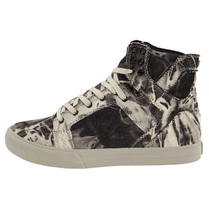 Classic Supra Skytop Shoes Camouflage Black For Men