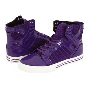 Classic Supra Skytop Shoes Purple White For Men