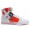 Supra Skytop Shoes Classic Red White For Women