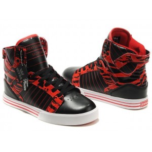 Women's Classic Shoes Supra Skytop Red White