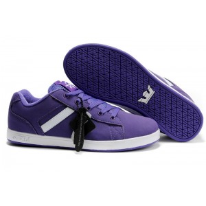 Supra Bullet Low Men's Shoes Purple Discount