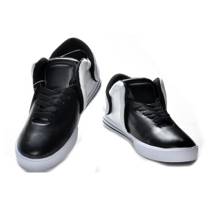 Men's Sneaker Supra Falcon Low Shoes Black White