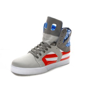 Supra 2 II Men's Shoes American Flag Grey