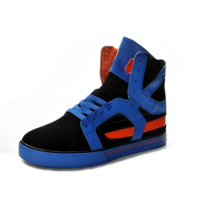 Supra 2 II Men's Shoes Black Blue Red