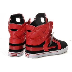 Supra 2 II Men's Shoes Black Red