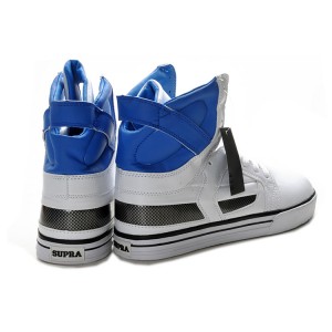 Supra 2 II Men's Shoes White Black Blue
