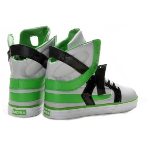 Supra 2 II Men's Shoes White Black Green