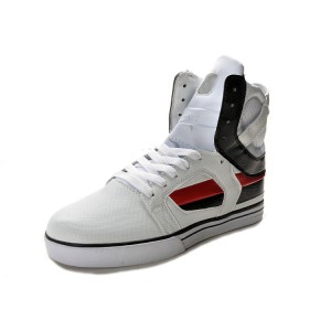 Supra 2 II Men's Shoes White Black Red