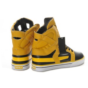 Supra 2 II Men's Shoes Yellow Black White