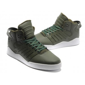 Green White Men's Supra Skytop 3 III Shoes On Sale
