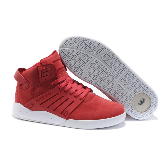 Men's Supra Skytop 3 III Red White Shoes