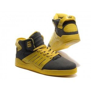 Supra Skytop 3 III Men's Grey Yellow Shoes Store