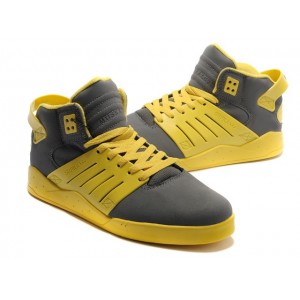 Supra Skytop 3 III Men's Grey Yellow Shoes Store
