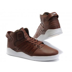 Supra Skytop 3 III Men's Shoes Brown White Australia