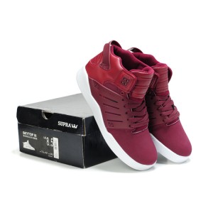 Supra Skytop 3 III Men's Shoes Red Red White