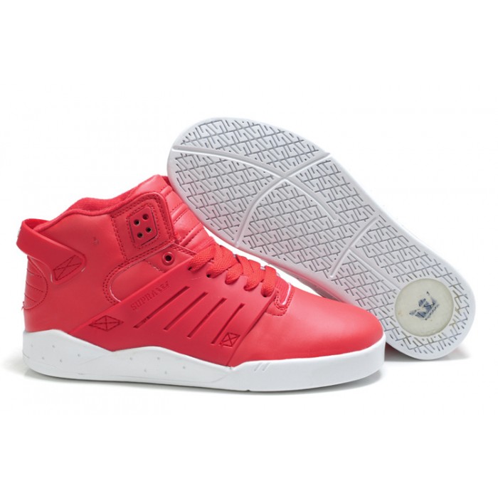 Supra Skytop 3 III Sport Shoes Red White For Men