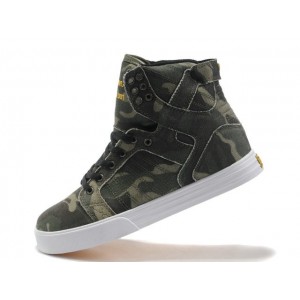 Sneakers Supra Skytop Shoes Camouflage For Men