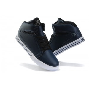 Men's Supra TK Society Mid Shoes Dark Blue
