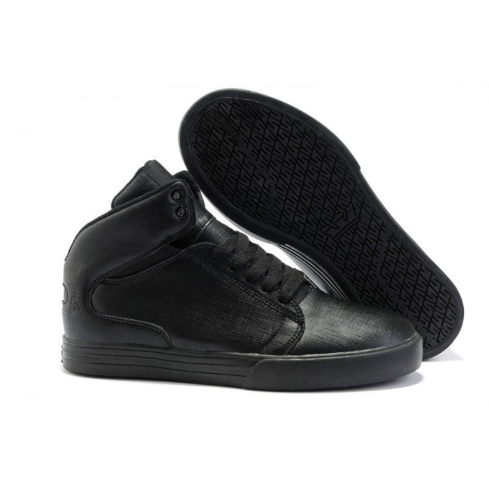 Men's Supra TK Society Mid Shoes Full Black