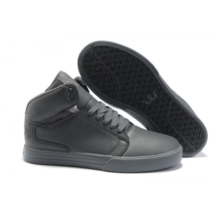 Supra TK Society Mid Shoes Men's Dark Grey
