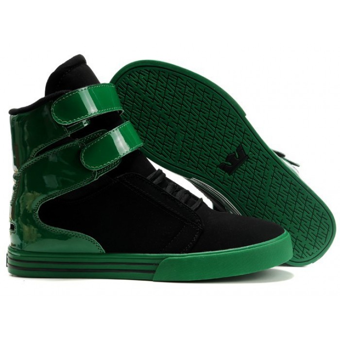 Men's Classic Shoes Supra TK Society Black Green