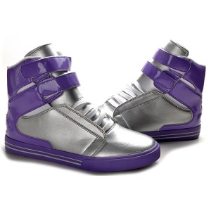Men's Classic Shoes Supra TK Society Silver Purple