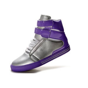 Men's Classic Shoes Supra TK Society Silver Purple