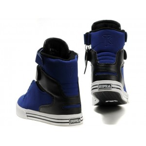 Men's Supra TK Society Shoes Black Blue White
