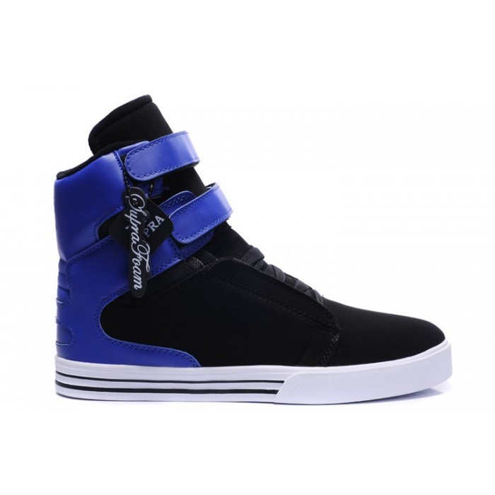 Supra TK Society Classic Shoes Deep Blue Black For Men