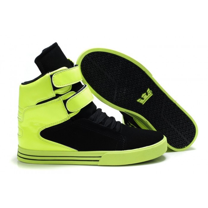 Supra TK Society Classic Shoes Fluorescence Black For Men
