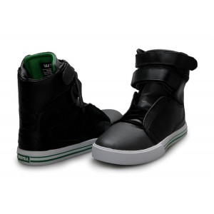 Supra TK Society Men's Shoes Black Green White