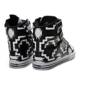 Supra TK Society Men's Shoes Geometry White Black