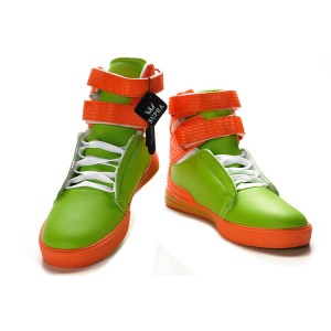 Supra TK Society Men's Shoes Green Orange White