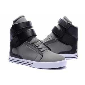 Supra TK Society Men's Shoes Grey Black White