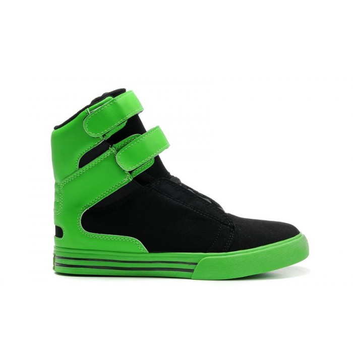 Supra TK Society Men's Shoes Lime Green Black