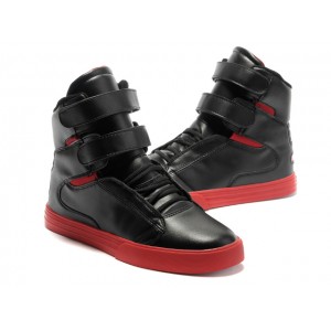 Supra TK Society Men's Shoes Black Red White