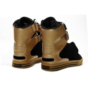 Supra TK Society Men's Shoes Flannelette Black Gold