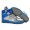 Supra TK Society Men's Shoes Grid Silver Blue Logo