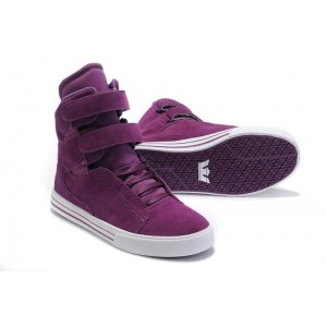Supra TK Society Men's Shoes Suede Full Purple
