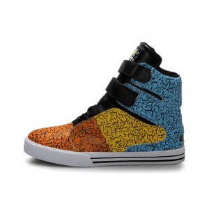 Supra TK Society Shoes Classic Blue Yellow For Women