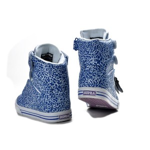 Supra TK Society Shoes Classic White Blue For Women