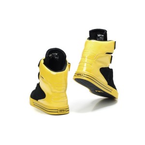 Supra TK Society Shoes Men's Classic Yellow Black