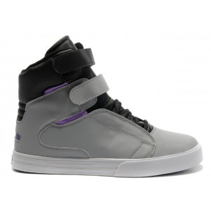 Supra TK Society Shoes Men's Grey Black Purple
