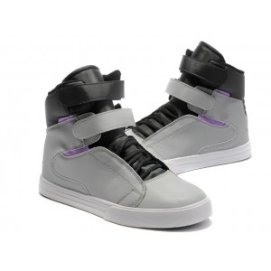 Supra TK Society Shoes Men's Grey Black Purple
