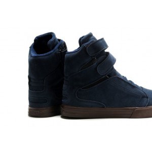 Supra TK Society Shoes Suede Full Blue For Men