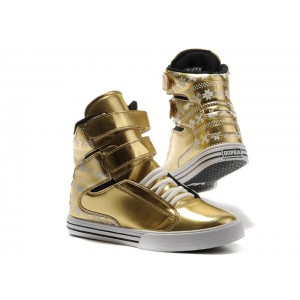 Supra TK Society Snowflake Men's Shoes Gold White