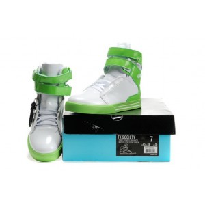 Supra TK Society Women's Shoes White Green