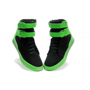 Supra TK Society Women's Shoes Black Green
